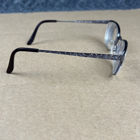 Cote D'Azur CDA 239 C1 Purple Cat Eye Women's Eyeglasses Frame 50-17-135 .  G191 - Picture 2 of 7